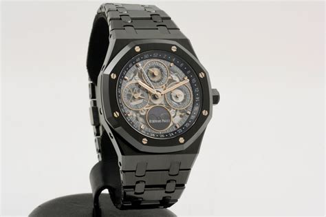 white audemars piguet|audemars piguet black ceramic skeleton.